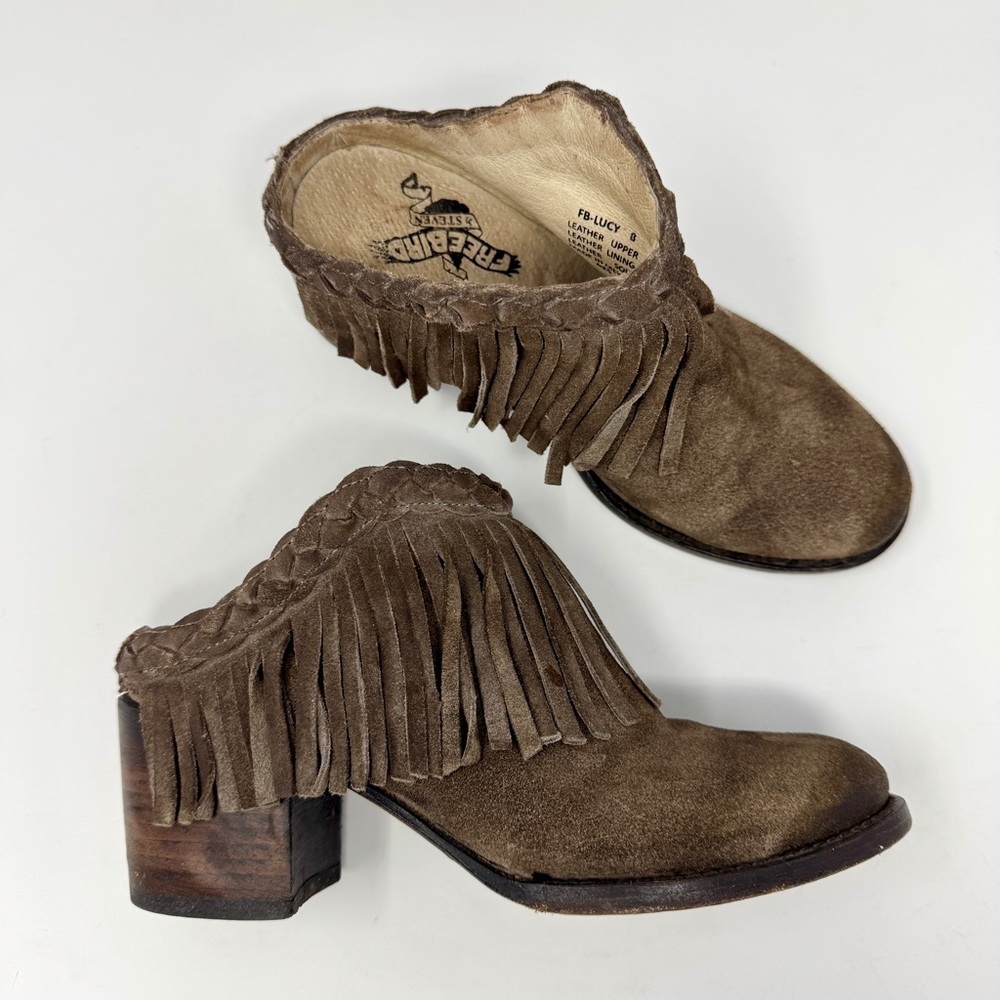 Freebird by Steven Lucy Mule Leather Ankle Boot - Picture 4 of 10